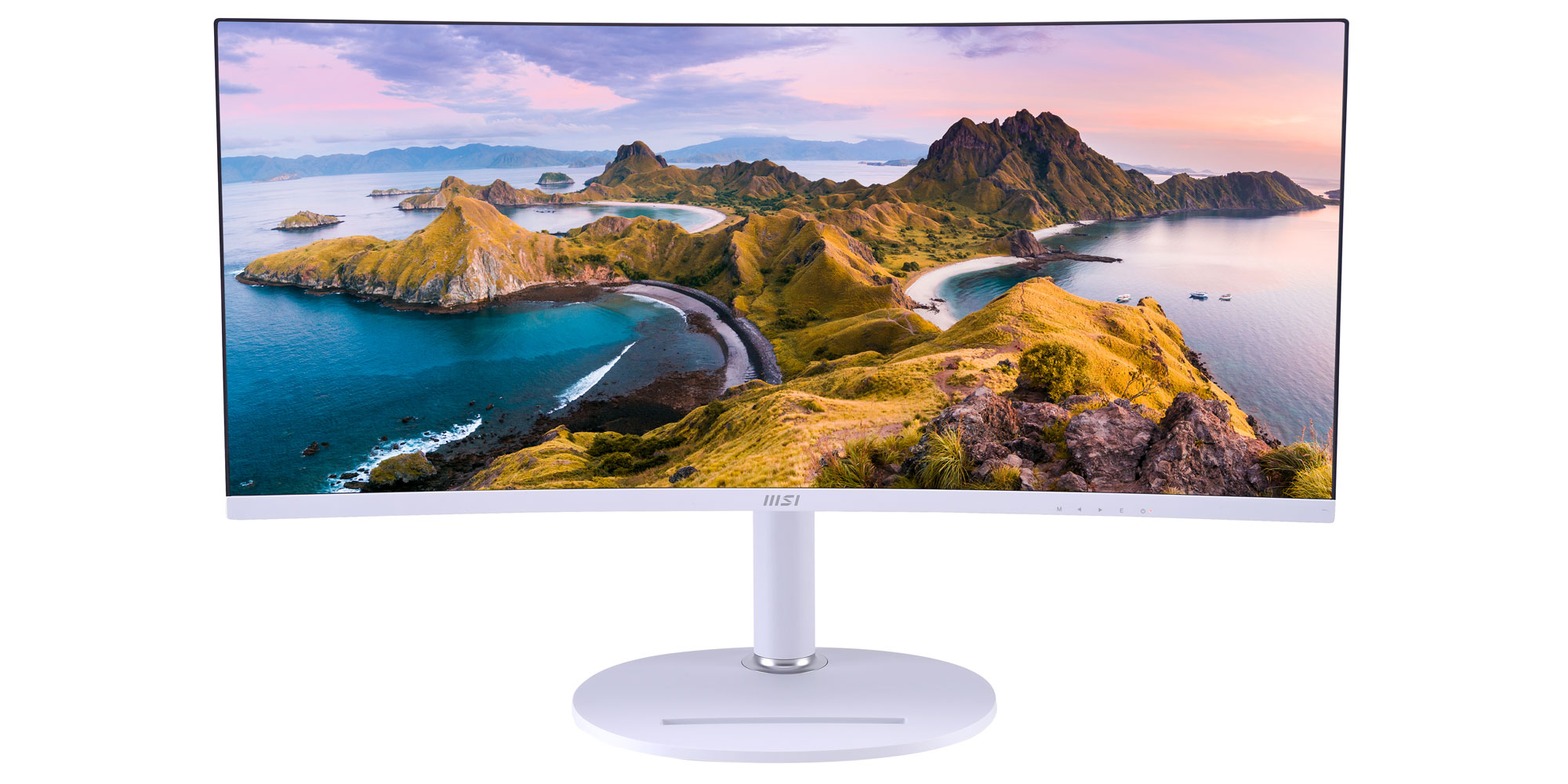 MSI Modern MD342CQPW curved computer monitor