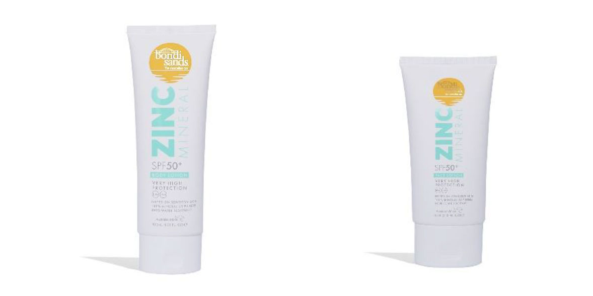 Recalled Bondi Sands sunscreen