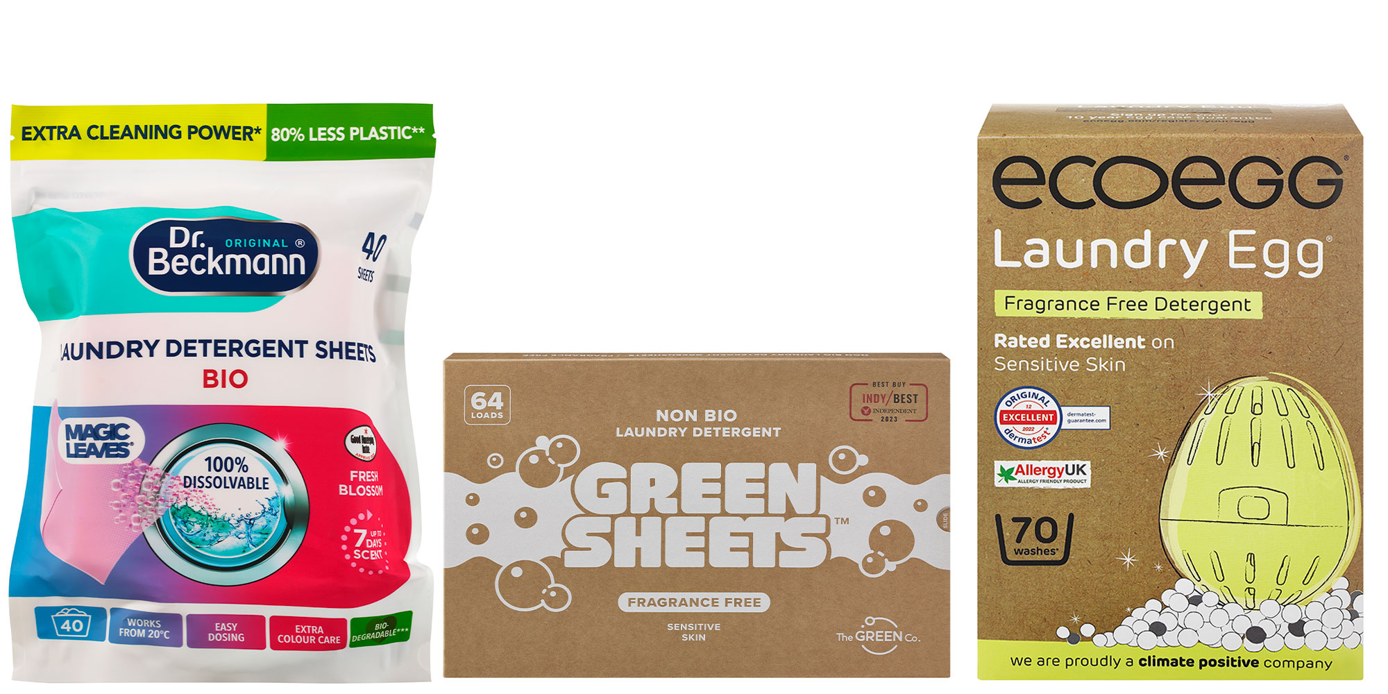 Alternatives to traditional laundry detergents