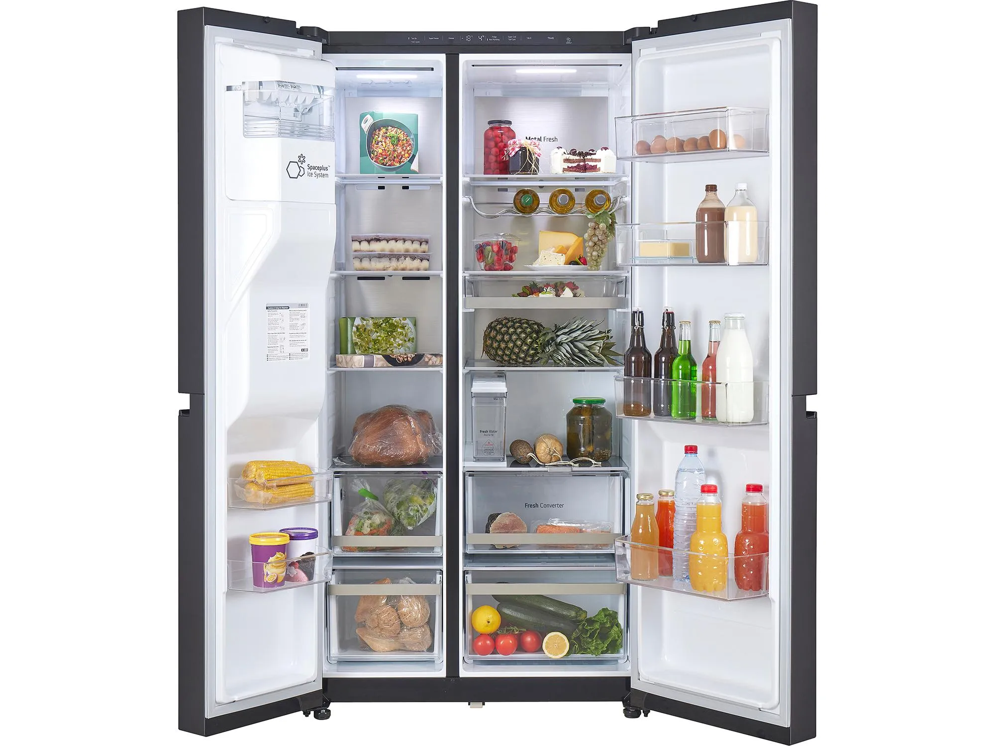 LG GSLE91EVAB American fridge freezer