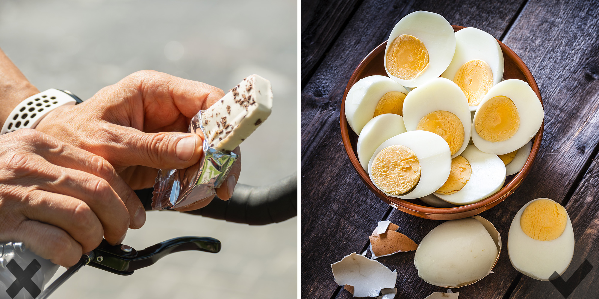 Protein bar vs eggs as a source of protein