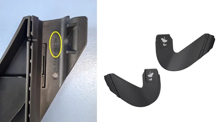 Joolz Aer2 Car Seat Adapter Set recall