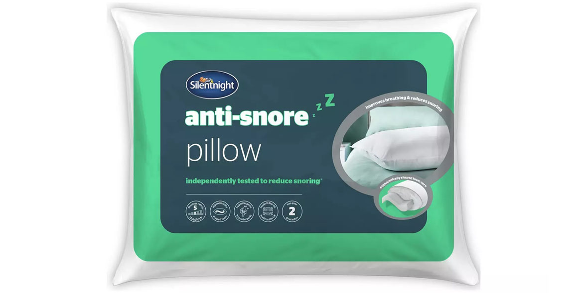 Silentnight anti-snore pillow
