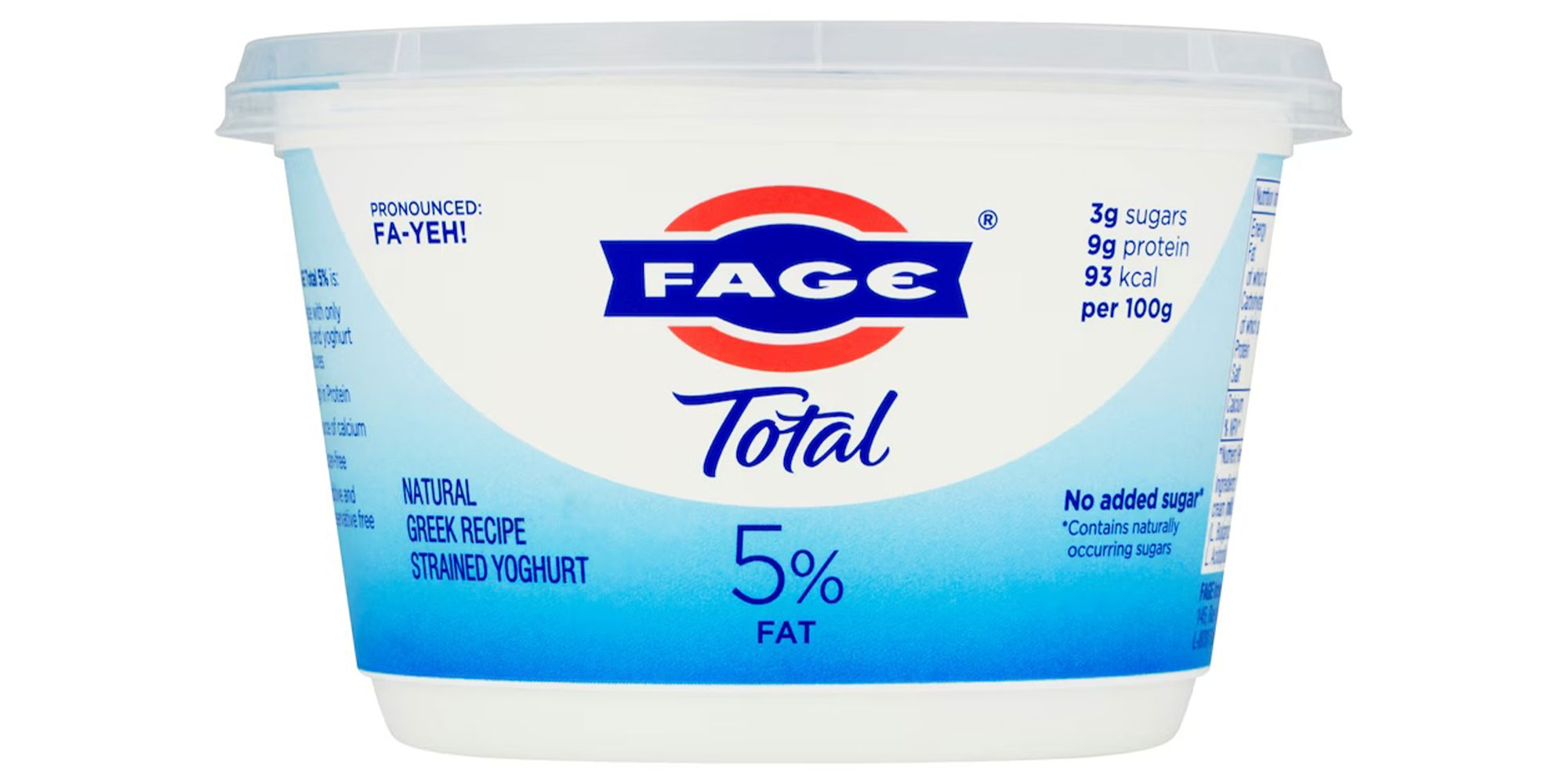 Fage total Greek yoghurt 5% fat 