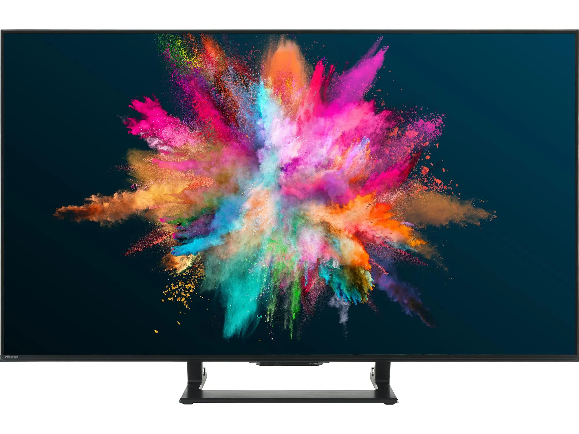 Hisense 50E8QTUK 4K TV in black