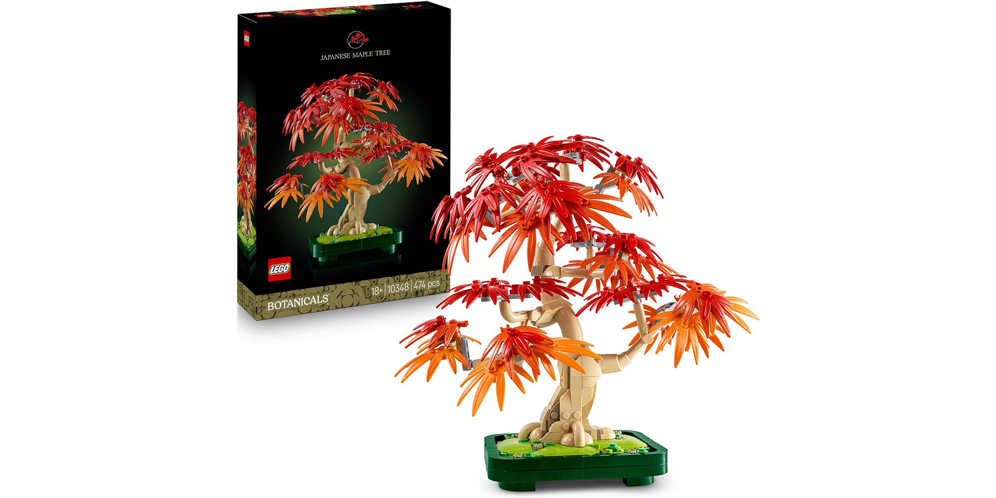 Lego botanicals Japanese Red Maple Bonsai Tree set