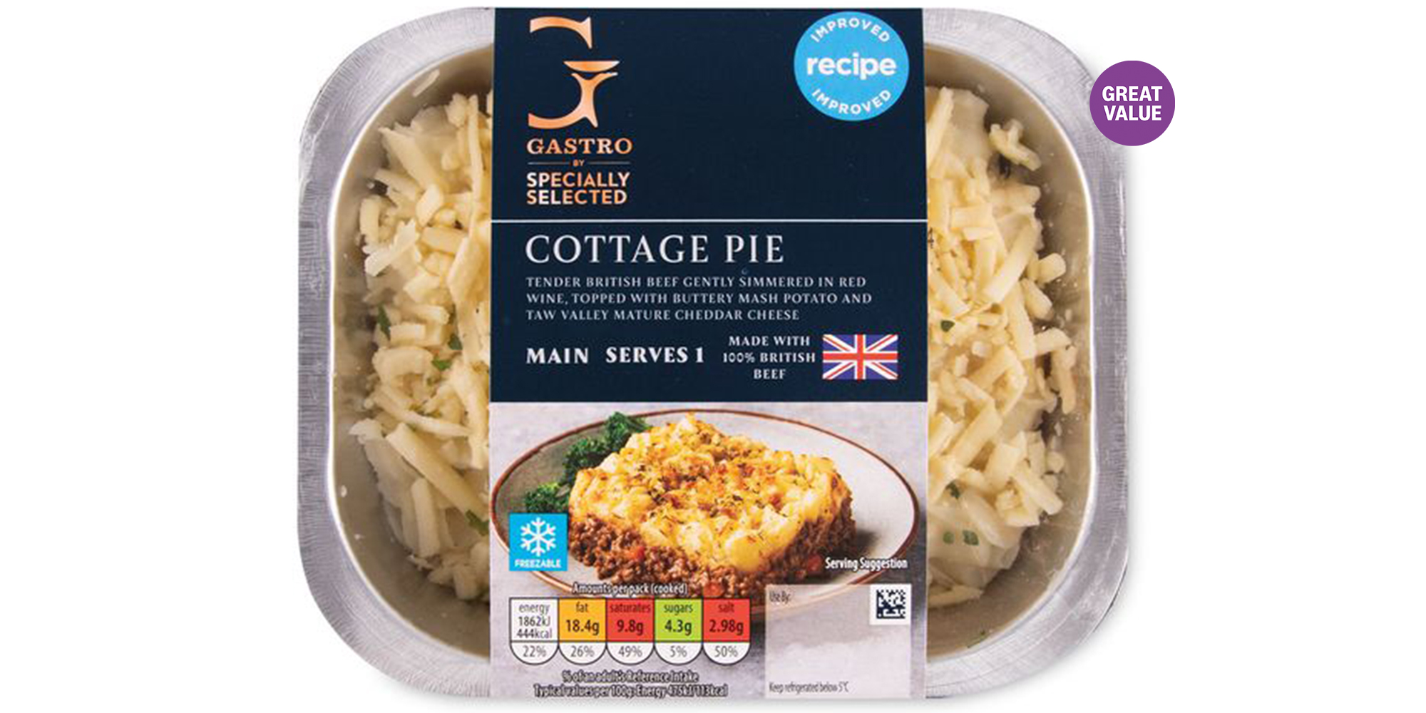 Aldi Gastro Cottage Pie