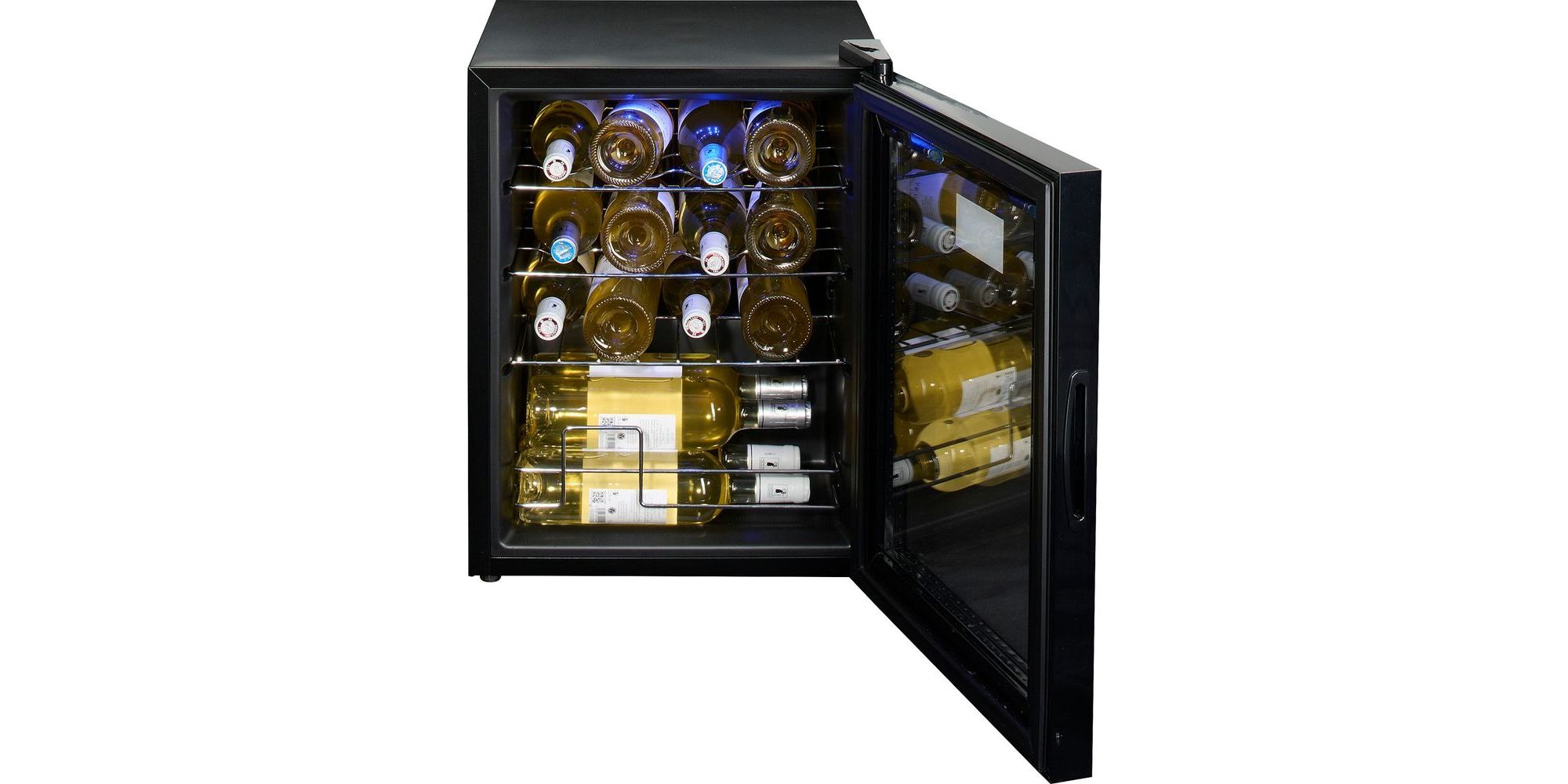 Homcom 42L 16-Bottle Wine Cooler Fridge