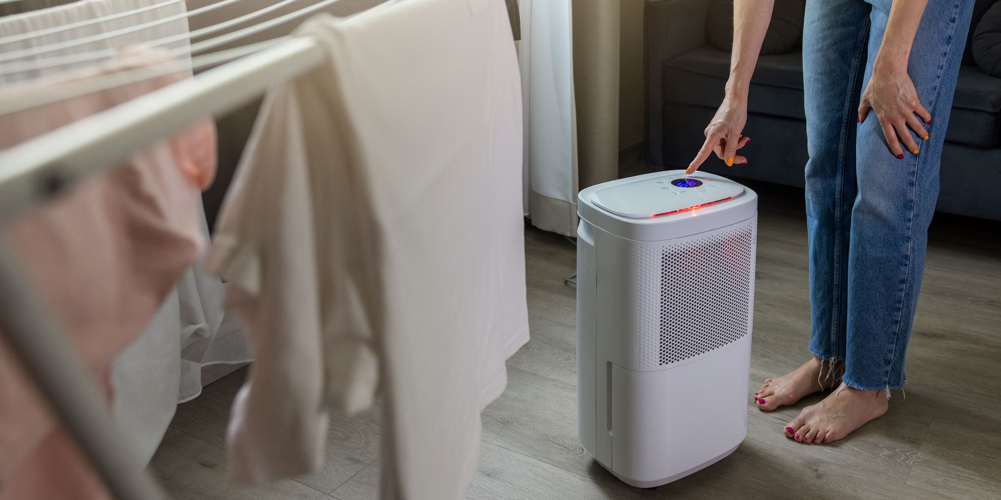 Using a dehumidifier