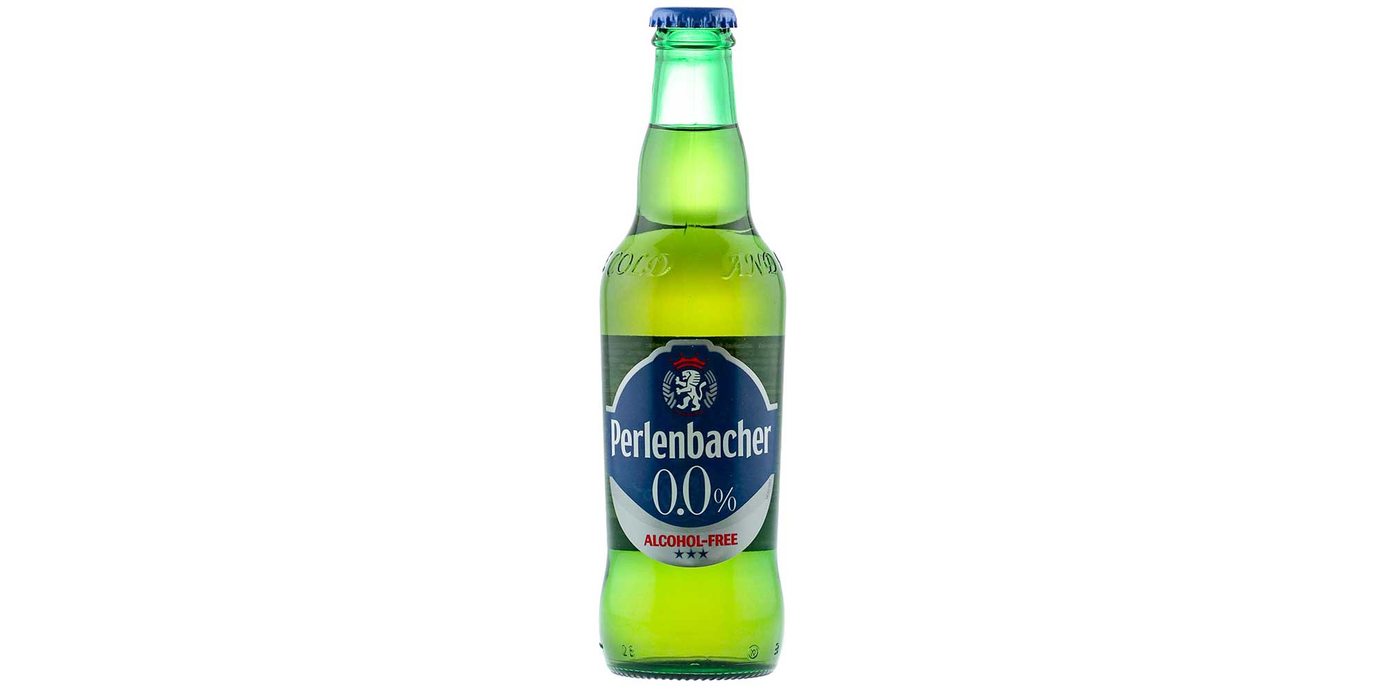 Bottle of Lidl Perlenbacher 0.0% beer