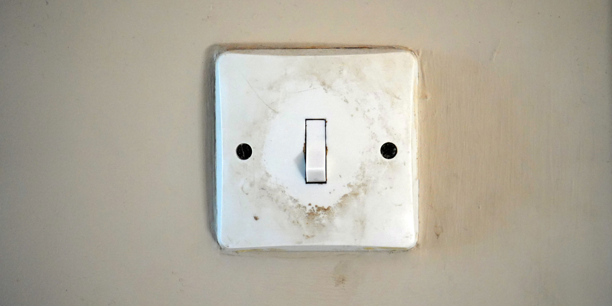dirty light switch
