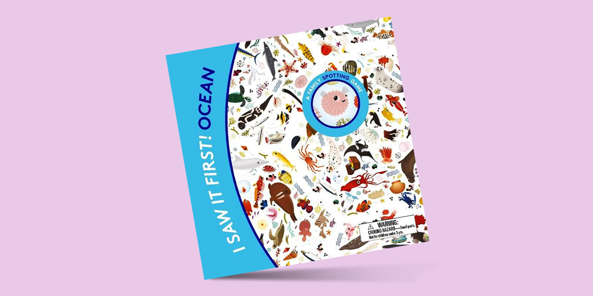 I Saw It First! Ocean: A Family Spotting Game