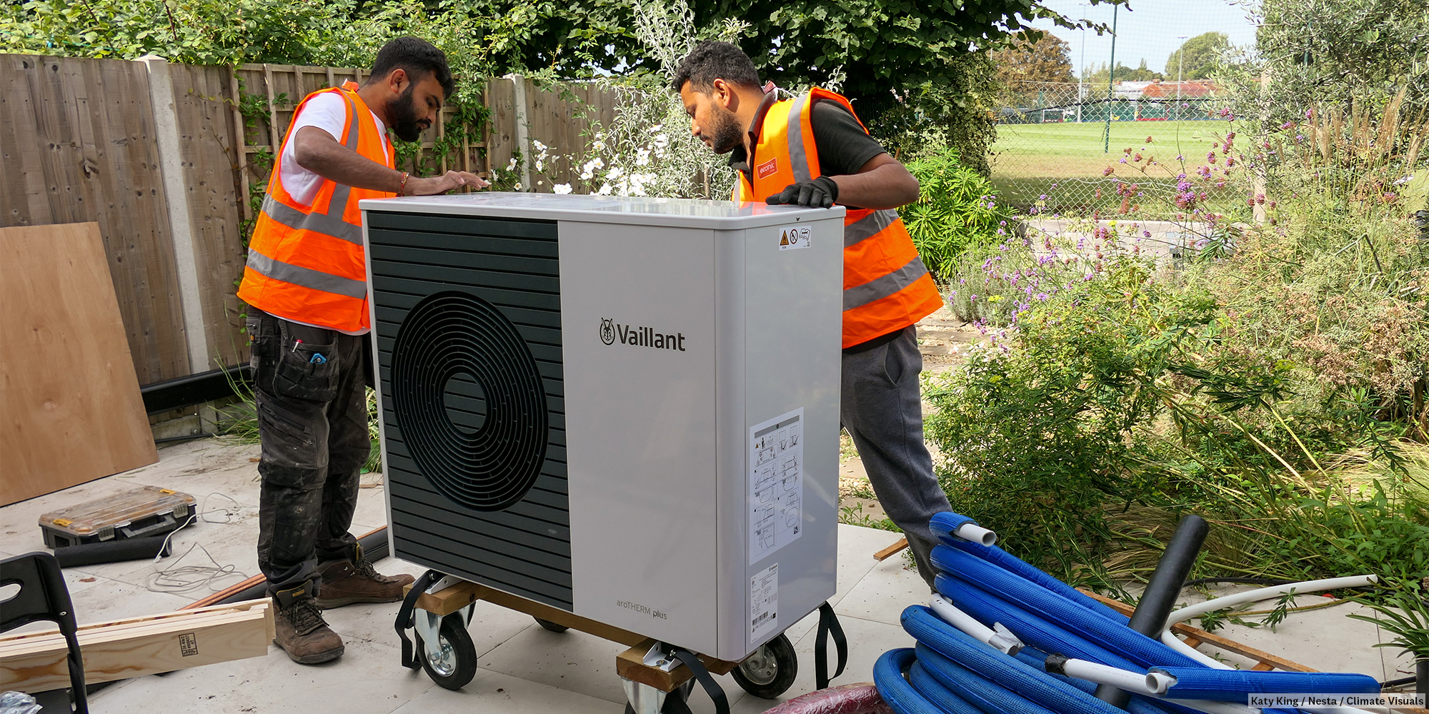 Heat pump installation