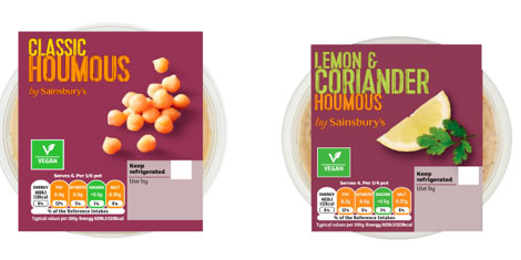 Recalled Sainsbury's houmous