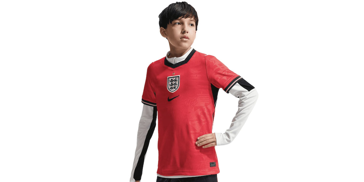 Nike England Kids away shirt 2026