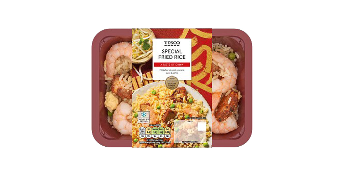 Tesco recalled special fried rice