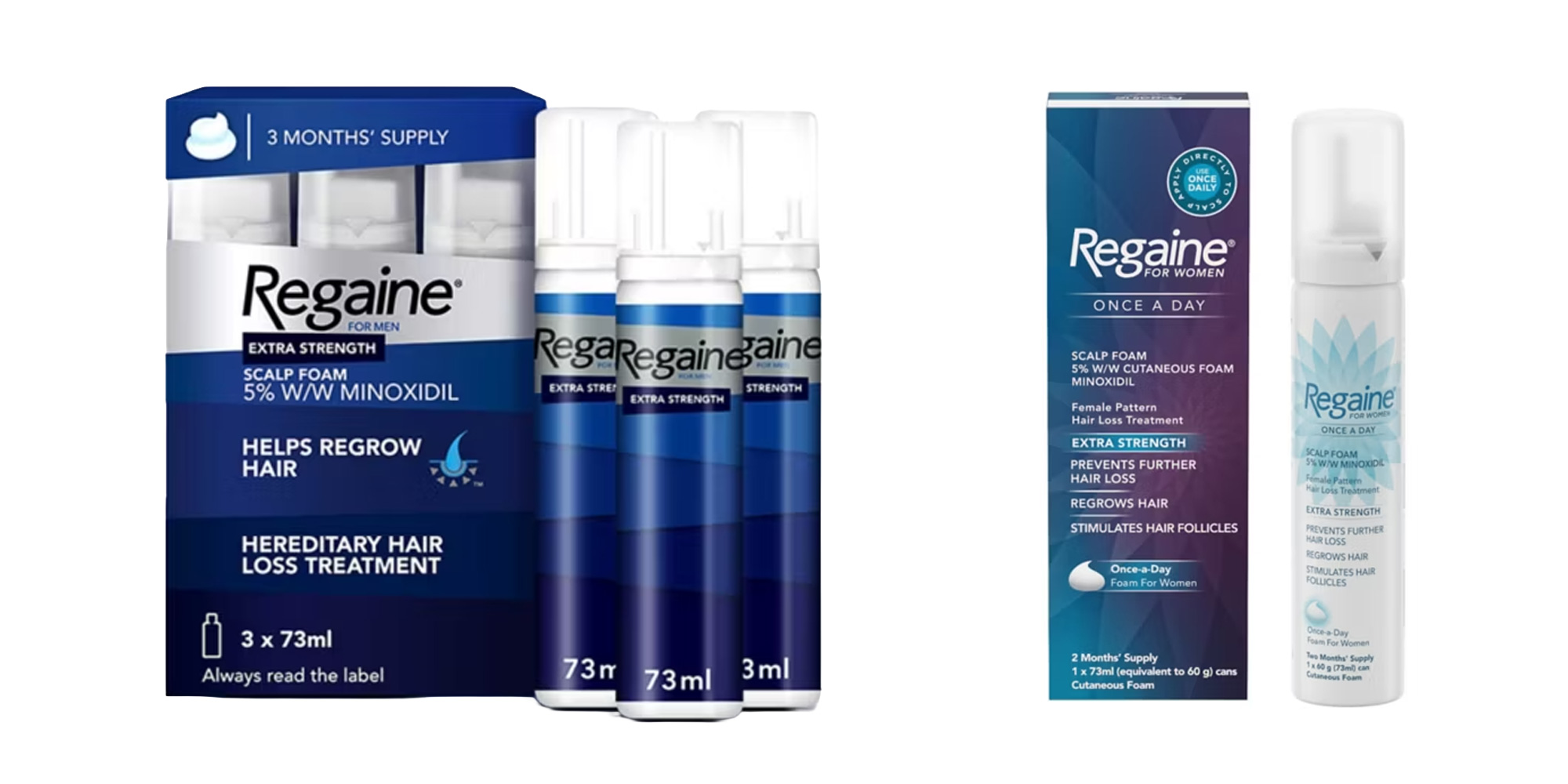 Regaine products