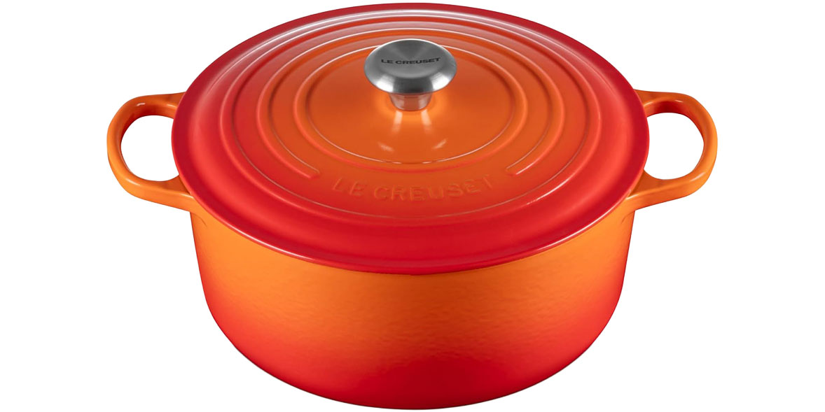 Le Creuset Signature Enamelled Cast Iron Round Casserole Dish With Lid