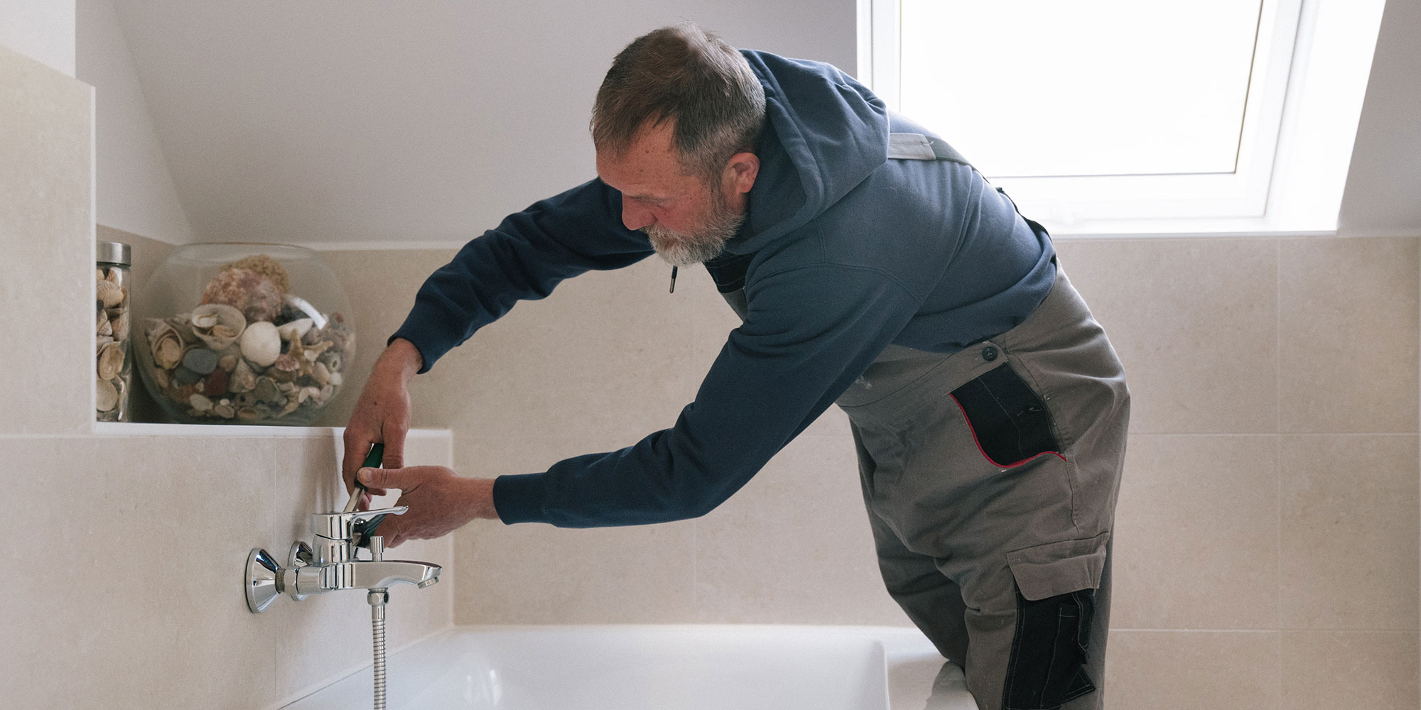 Fixing a tap