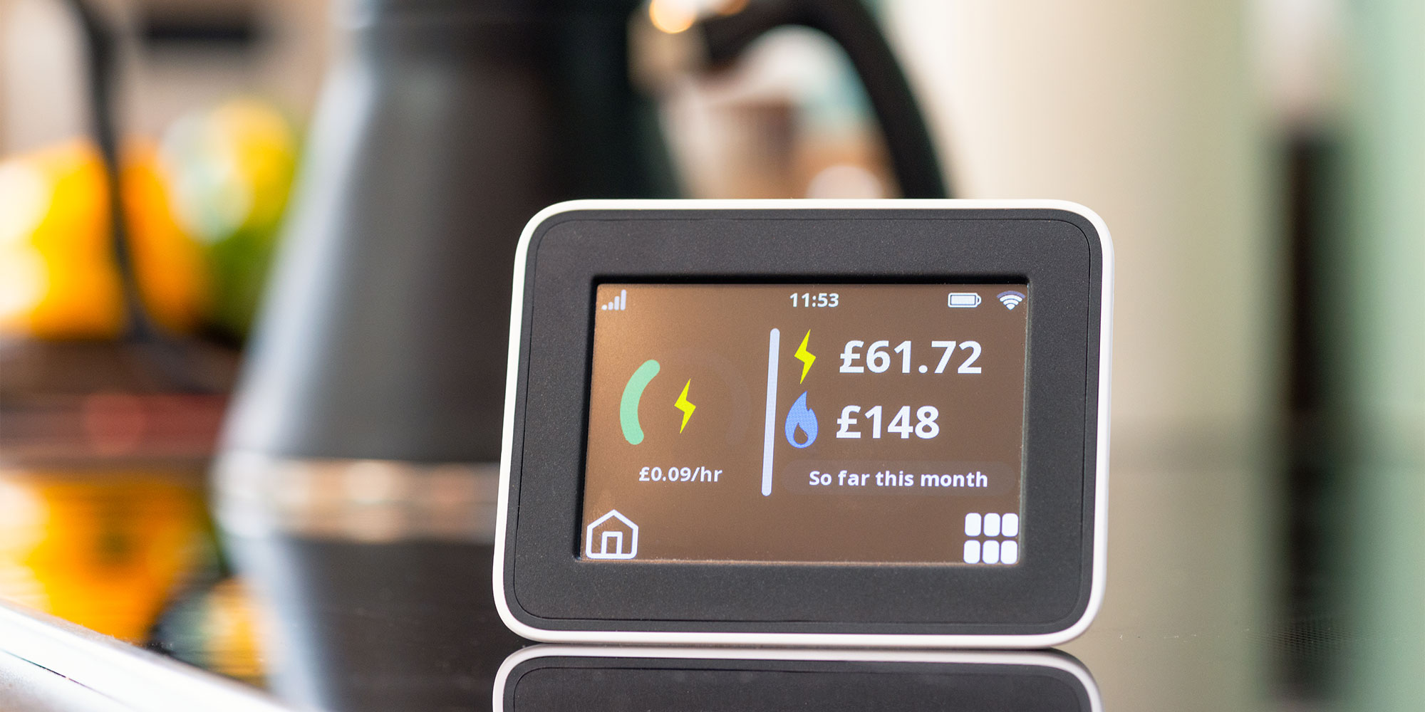 Smart meter display