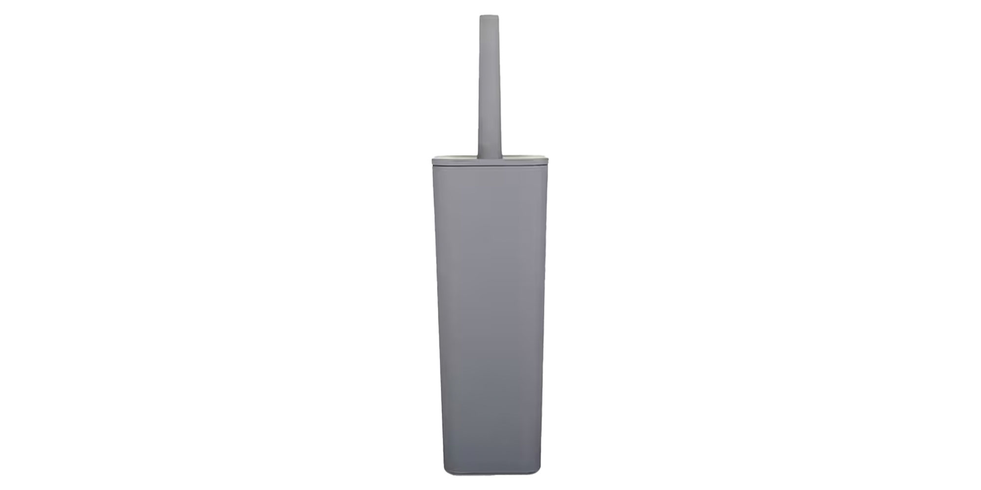 John Lewis Soft Touch Toilet Brush and Holder, Grey