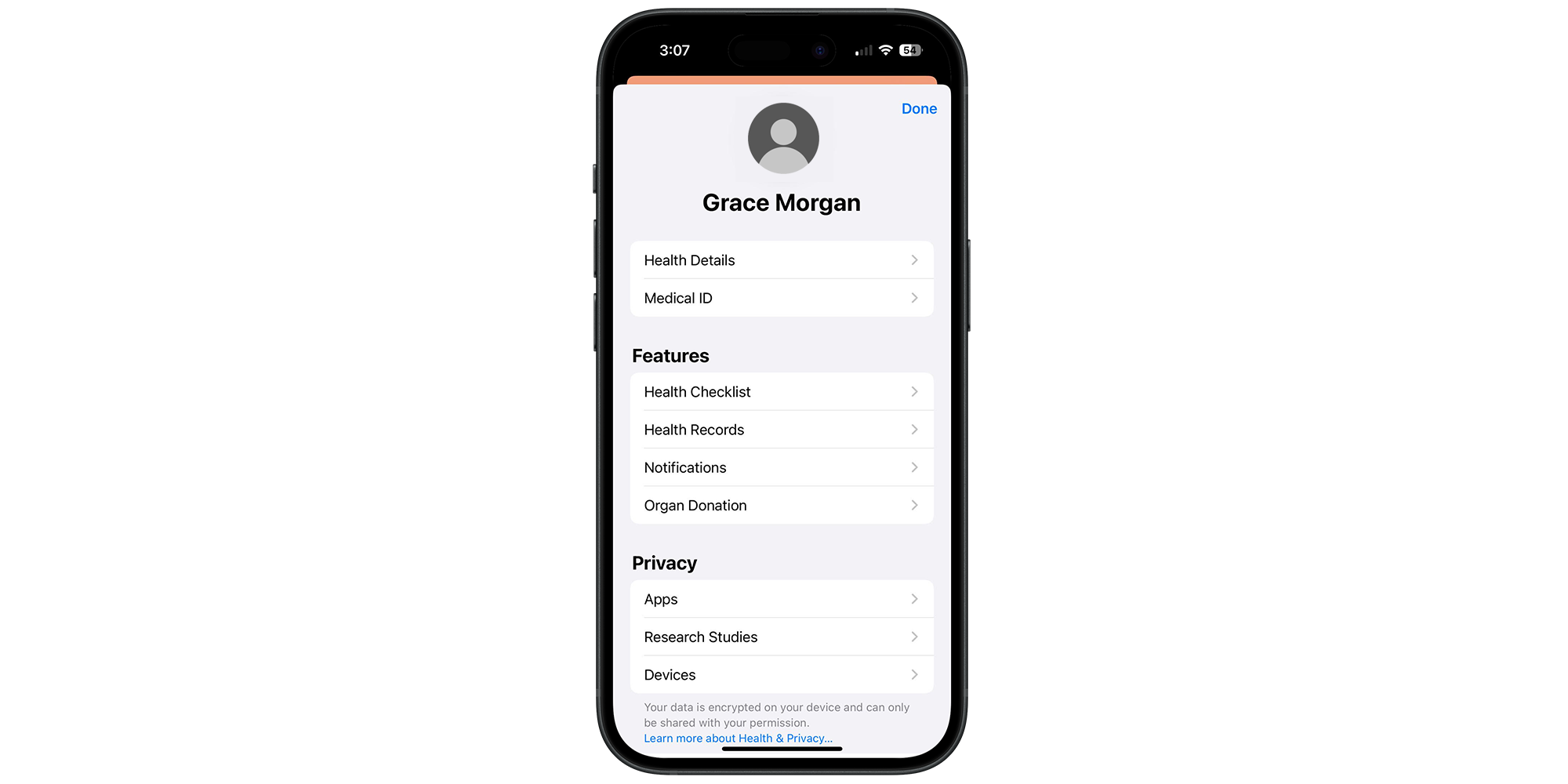 Apple Health app