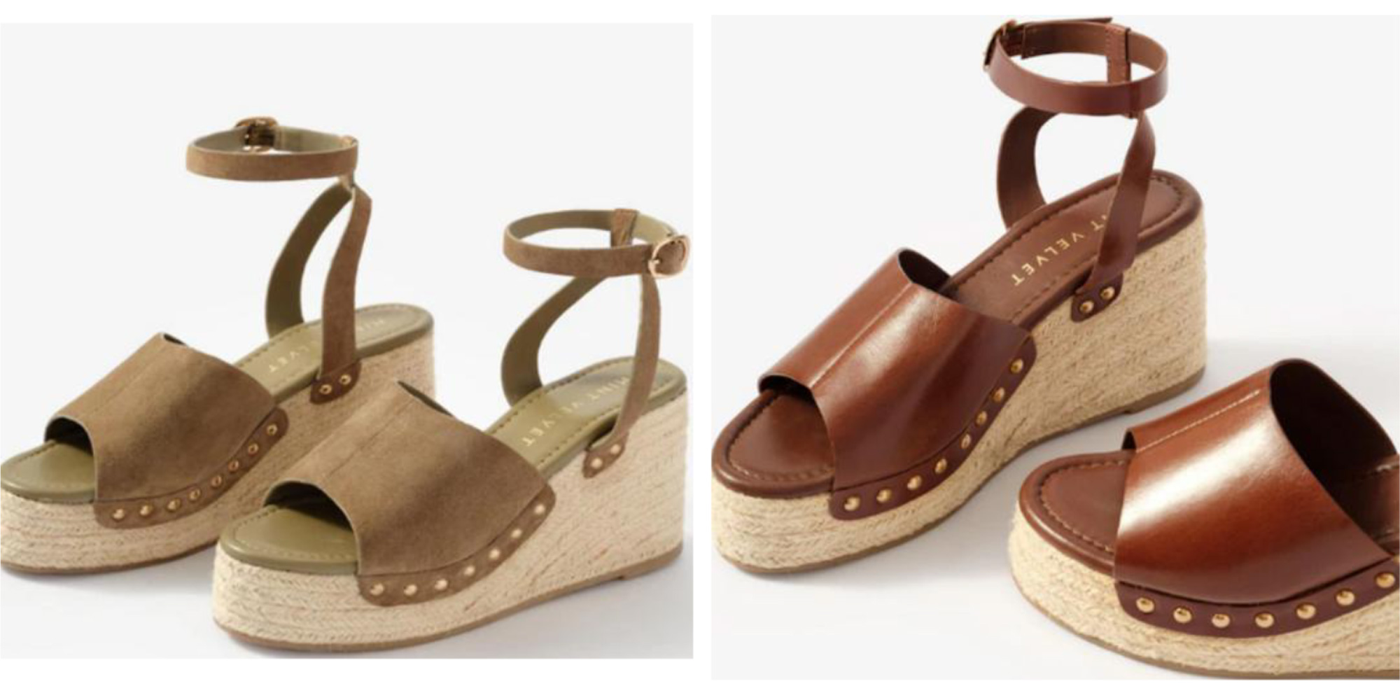 Mint Velvet wedge sandal recall