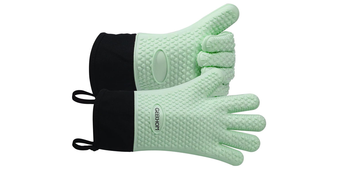 GEEKHOM Silicone Oven Gloves