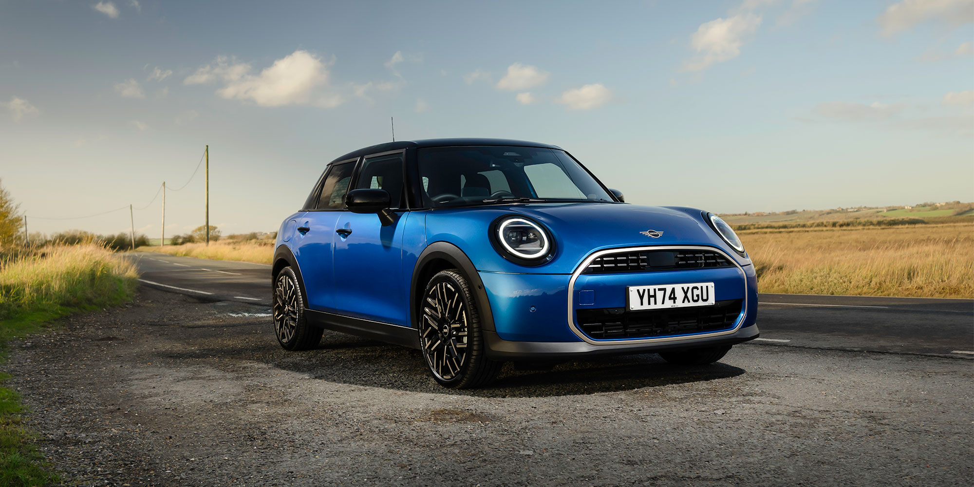 The Mini Cooper petrol