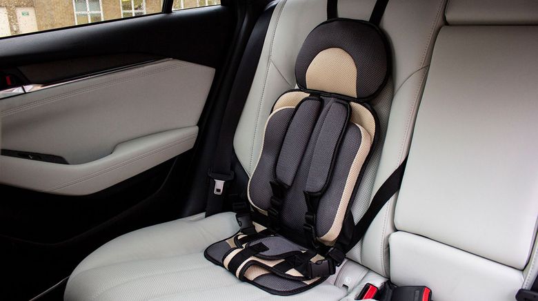 Illegal fabric child car seat