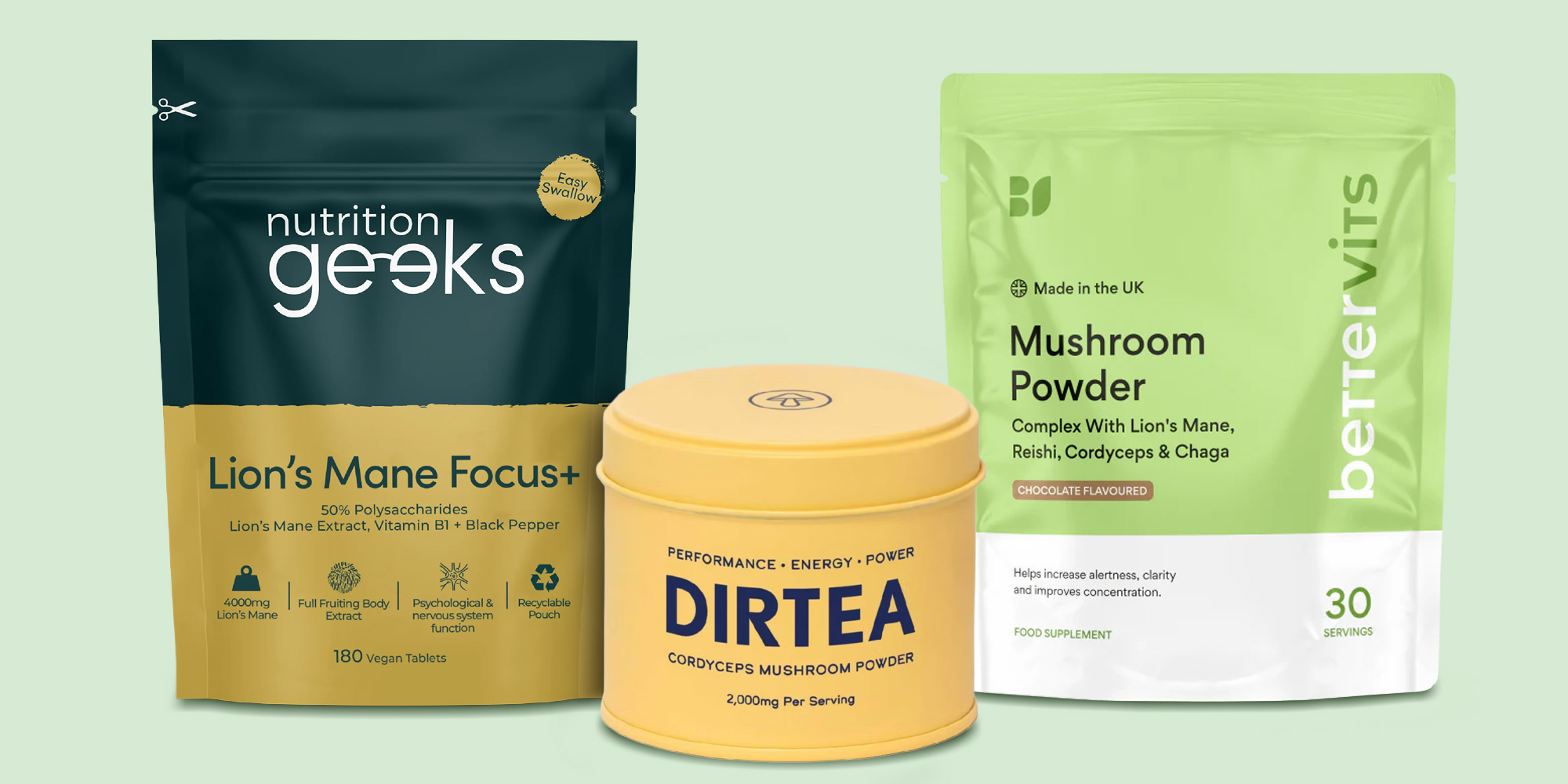 Big brand mushroom supplements