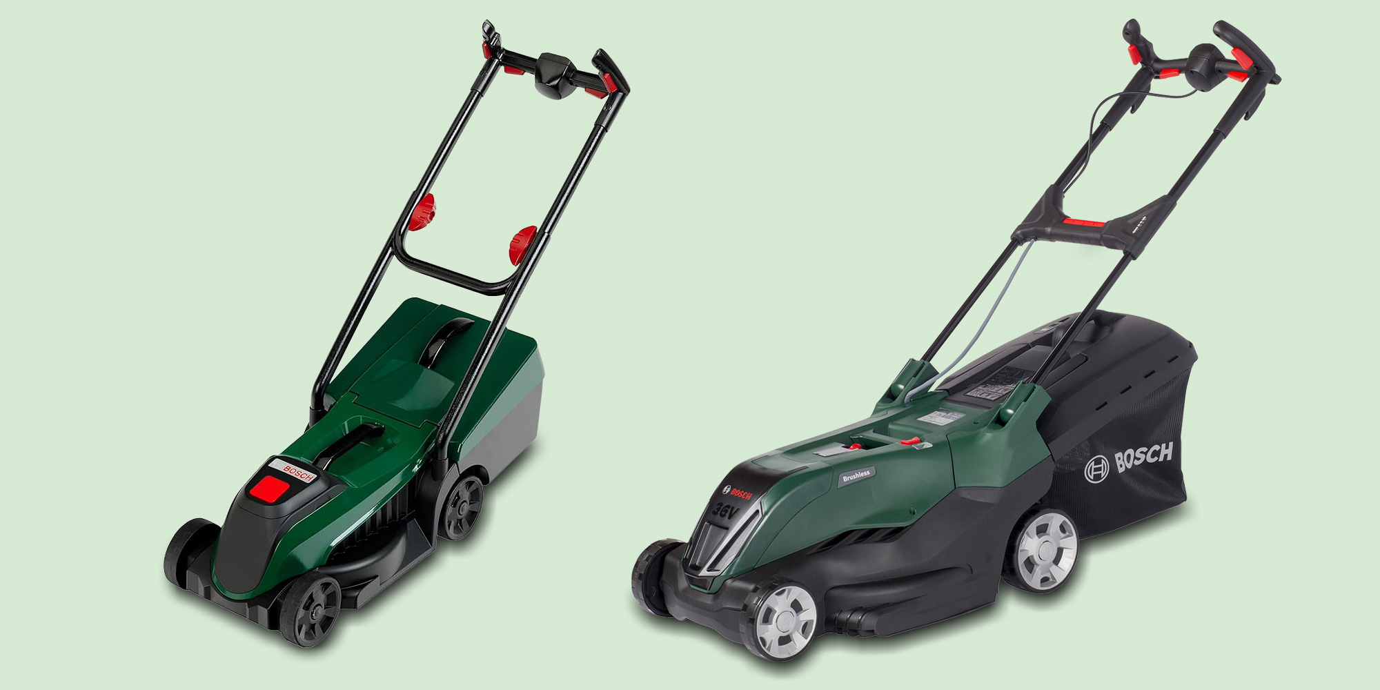 Bosch lawnmower