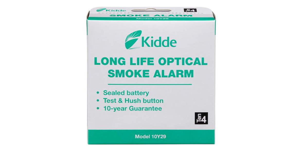 Kidde 10Y29 Long Life Optical Smoke Alarm