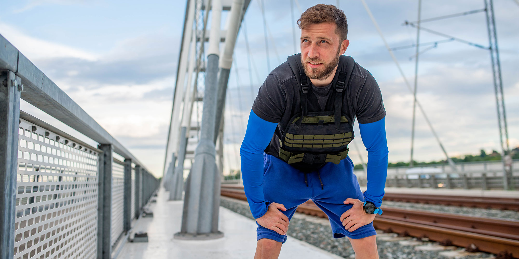 Using a weighted vest