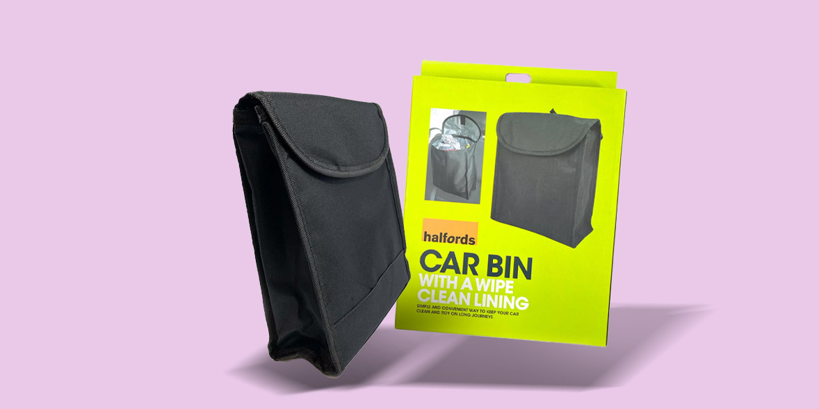 Halfords car bin