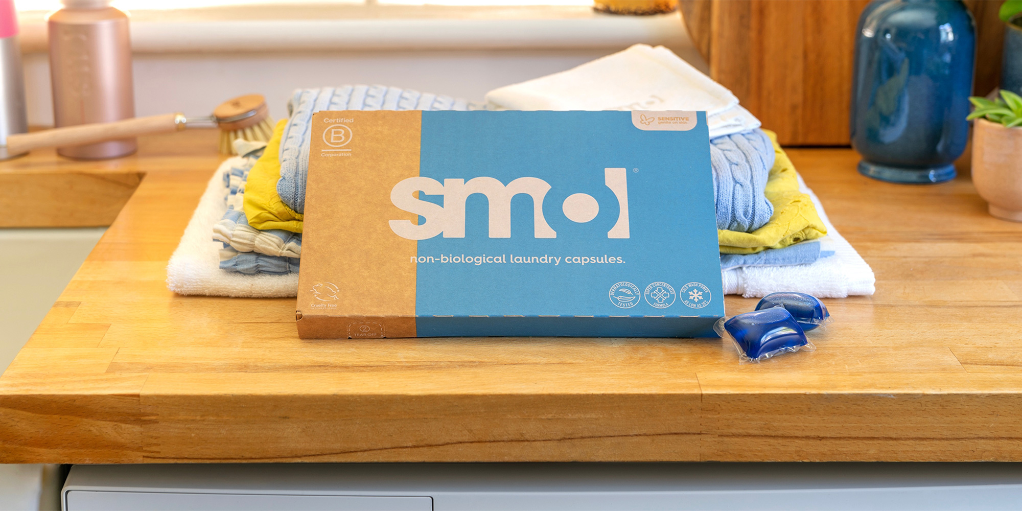 Smol laundry tablets
