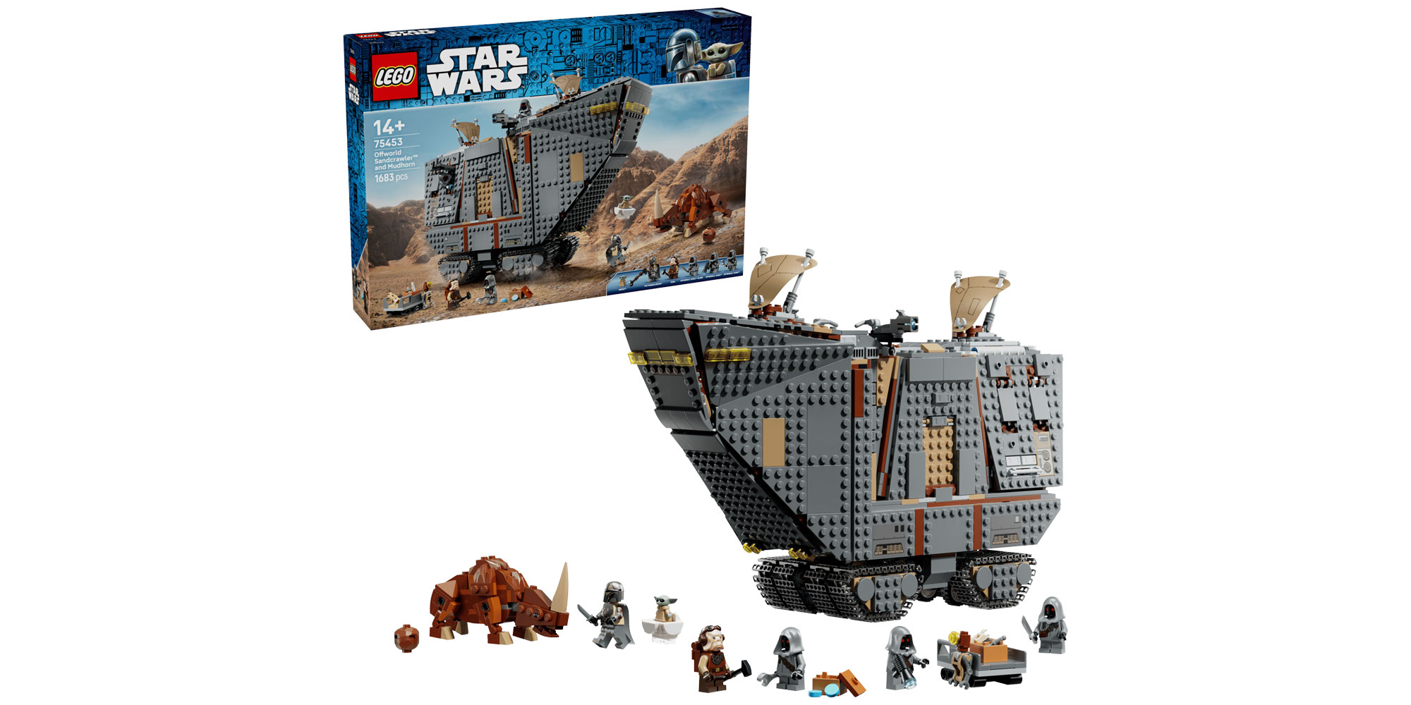 Lego offworld sandcrawler set
