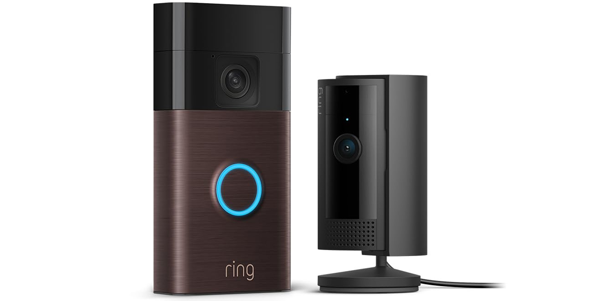 Ring doorbell + indoor cam