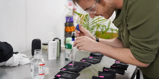 Testing natural deodorants