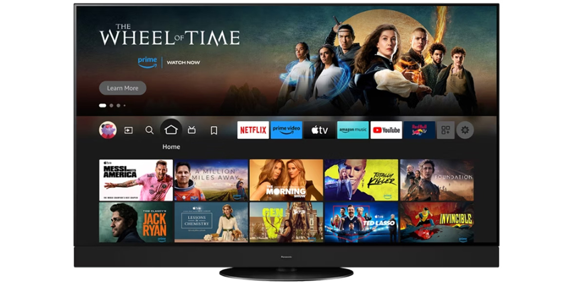 Panasonic TV Fire TV menu
