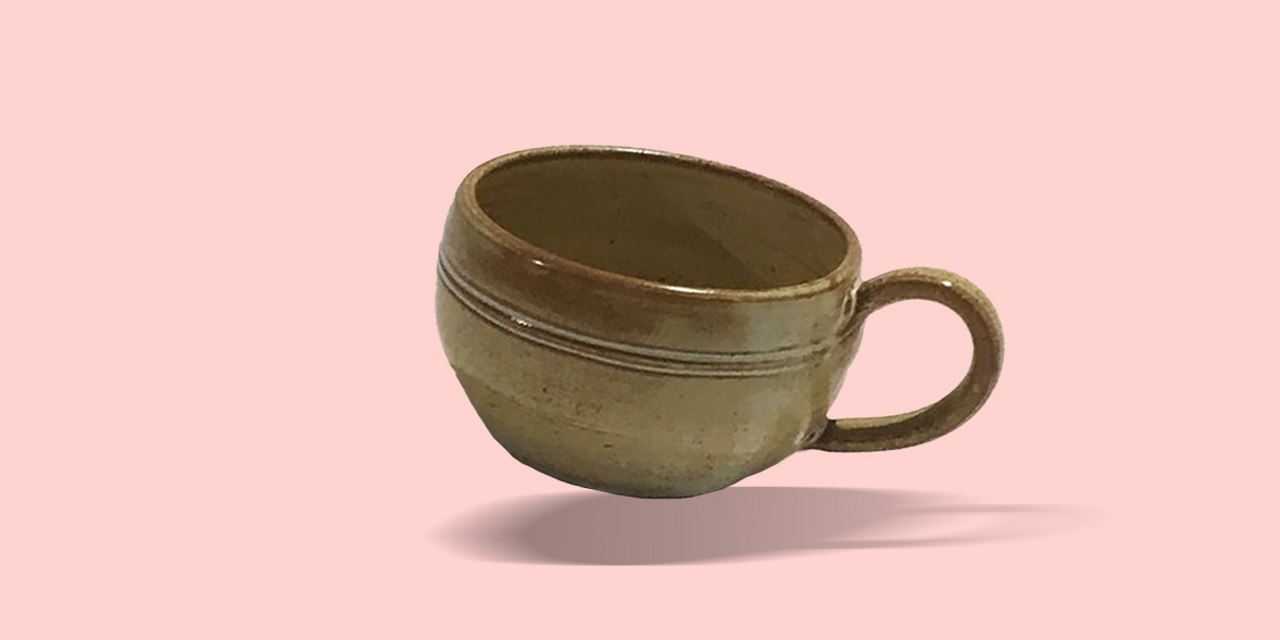St. Nectans Pottery espresso cups