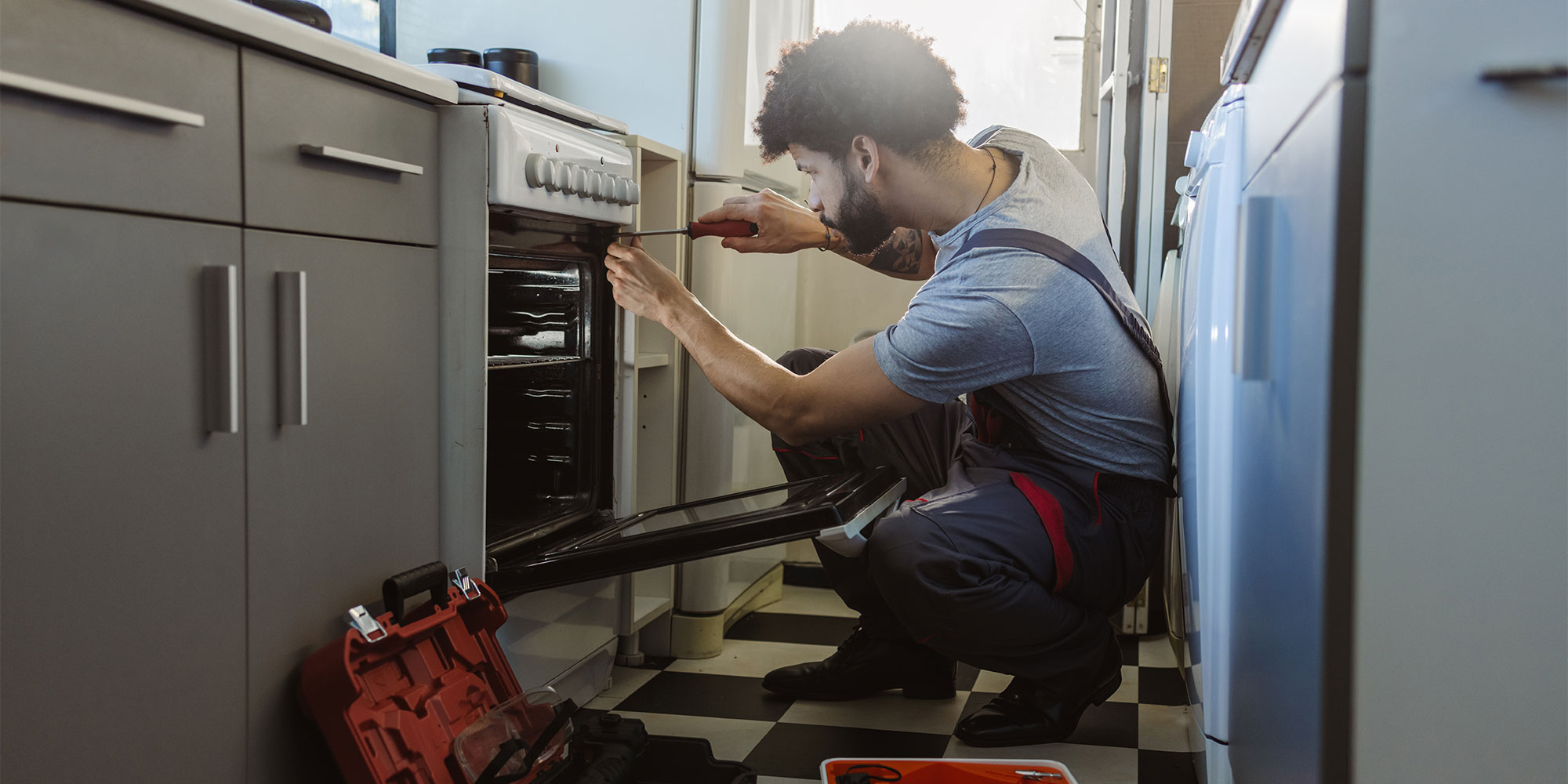 Freestanding cooker repair