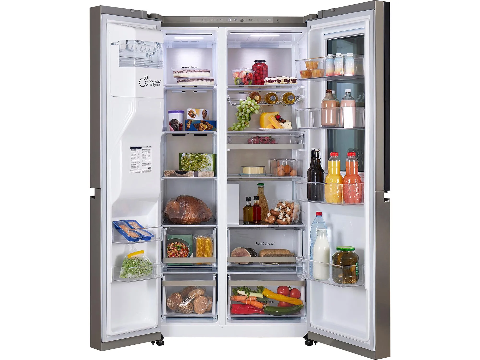 LG GSXE90BSAD fridge freezer
