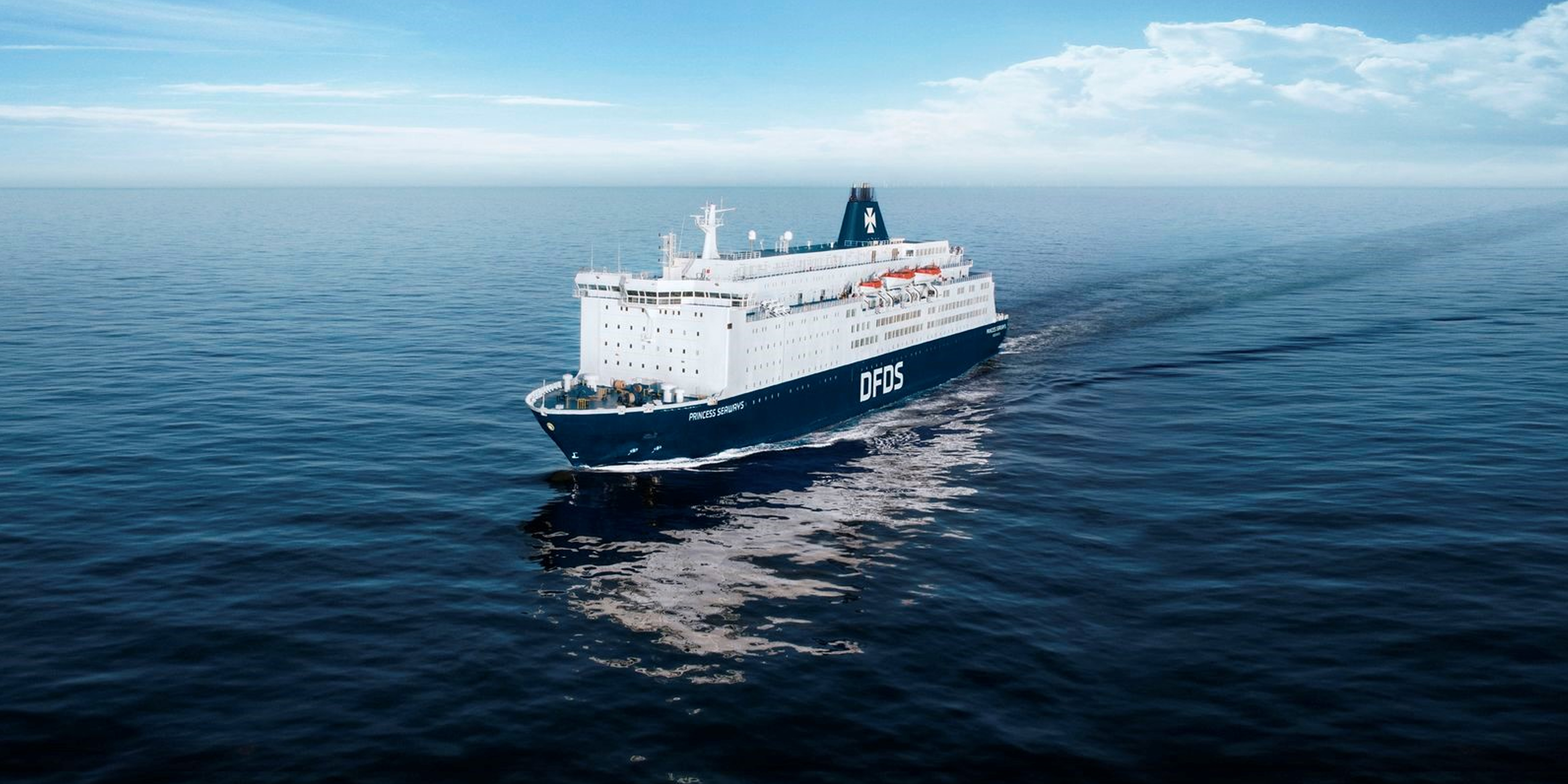 DFDS ferry from Newcastle to Amsterdam