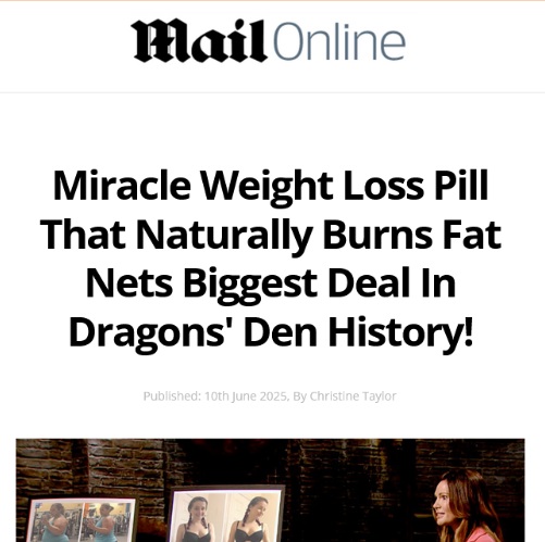 A scam email impersonating Mail Online and Dragons' Den
