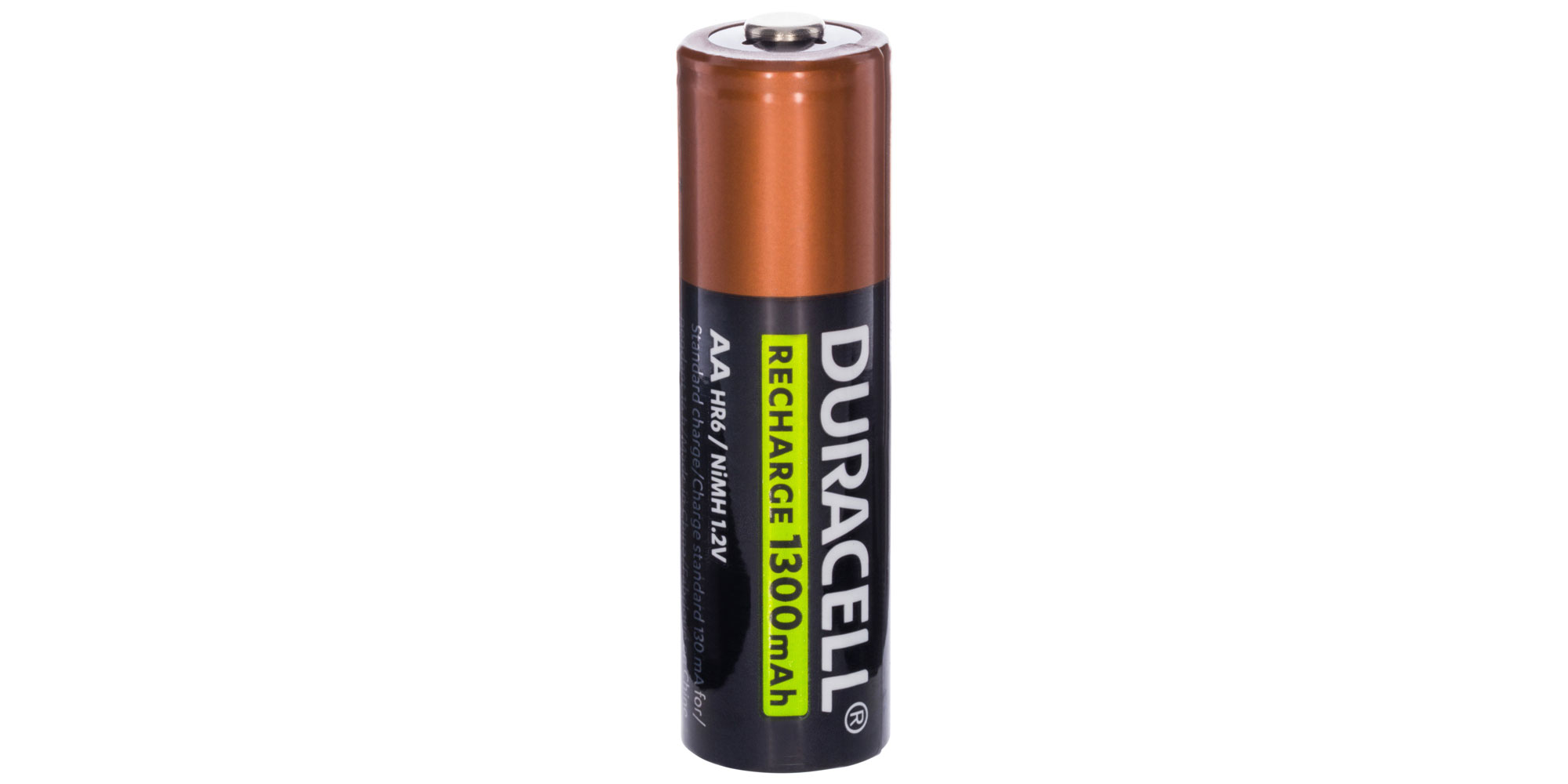 Duracell	Rechargeable AA HR6 1300mAh rechargeable battery 
