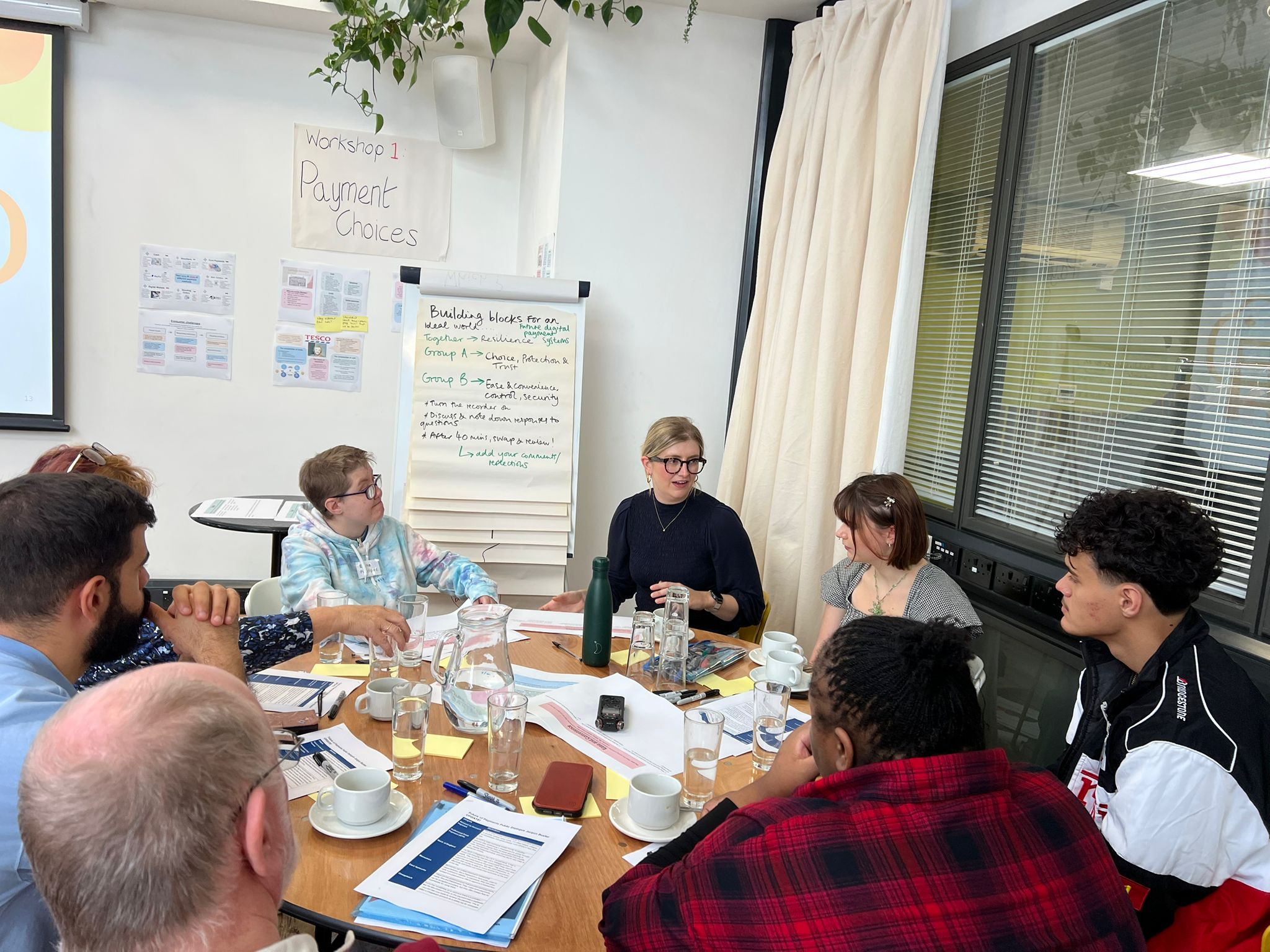 In-person public dialogue workshop