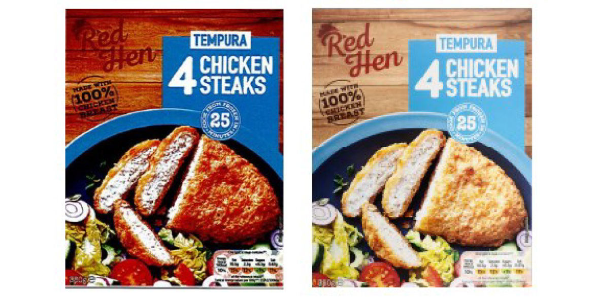 Recalled chicken steaks
