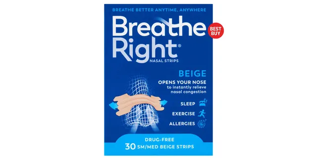 Breathe Right Nasal Strips (30 pack)