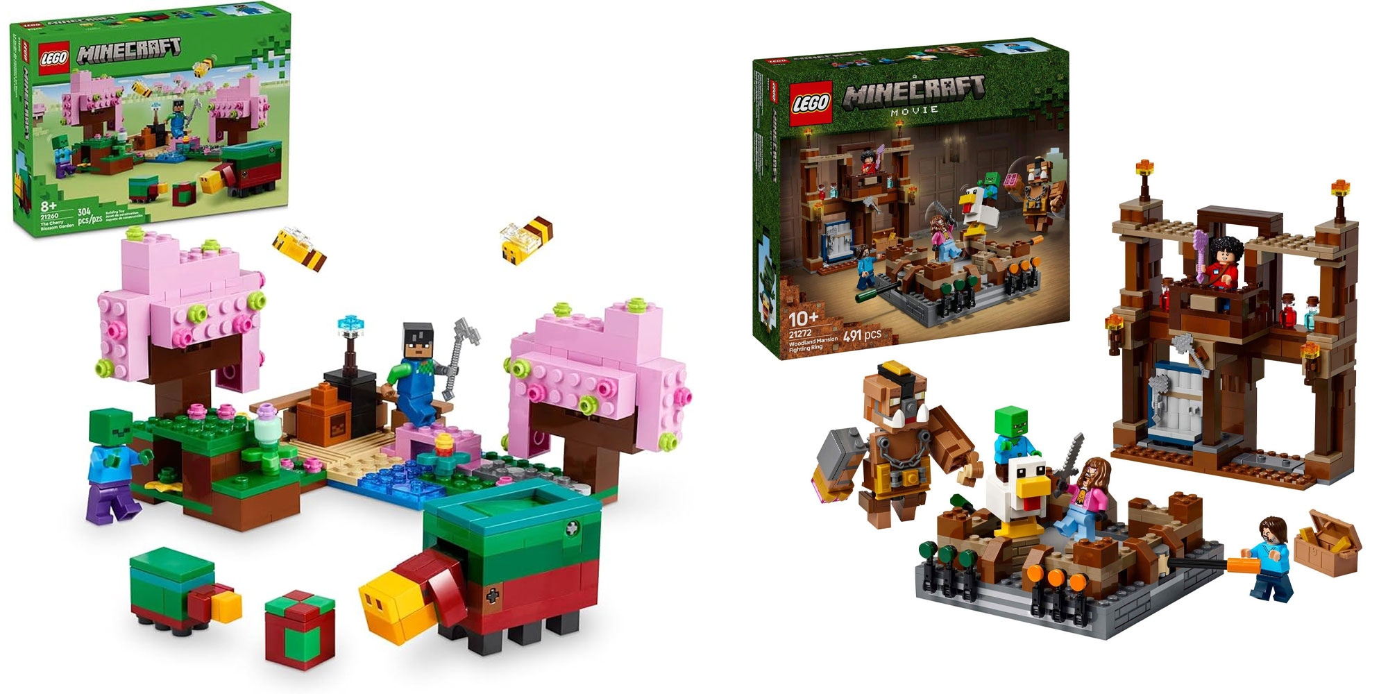 Lego Minecraft sets